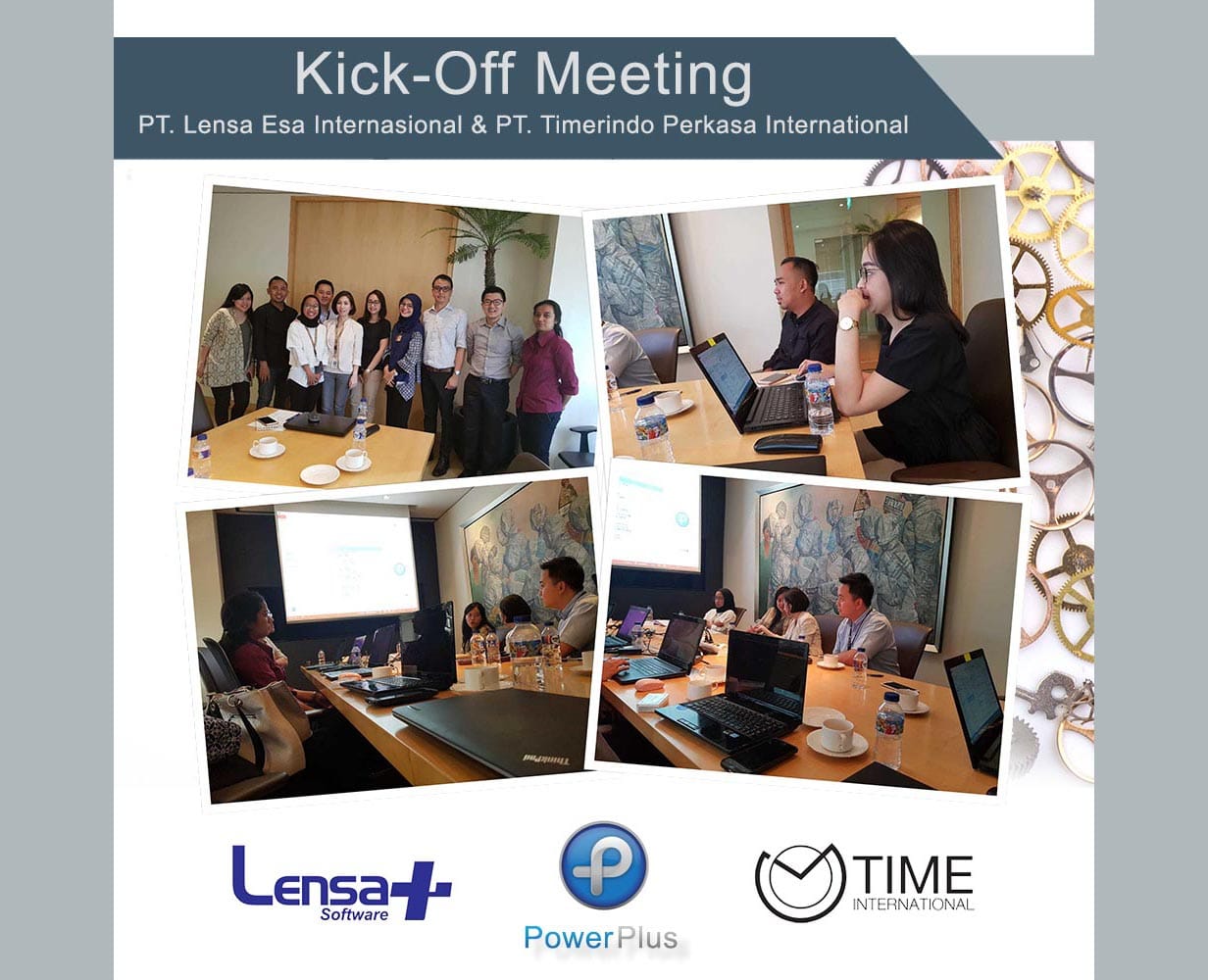 Kick-off Meeting PT. Lensa Esa Internasional & PT. Timerindo Perkasa International